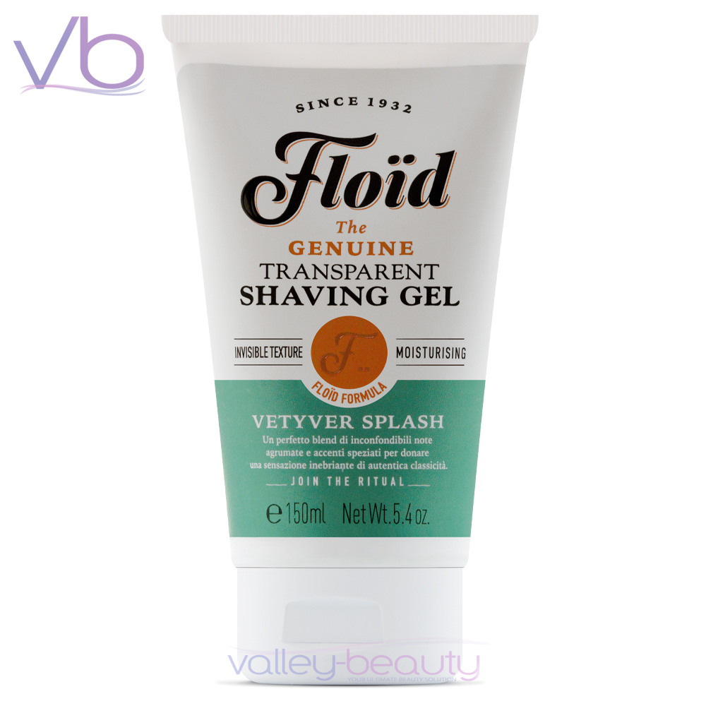 Floid The Genuine Transparent Shaving Gel Citrus Spectre and Vetyver Splash